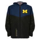 Men's Franchise Club Michigan Wolverines Storm Softshell Jacket, Size: Large, Blue (navy)