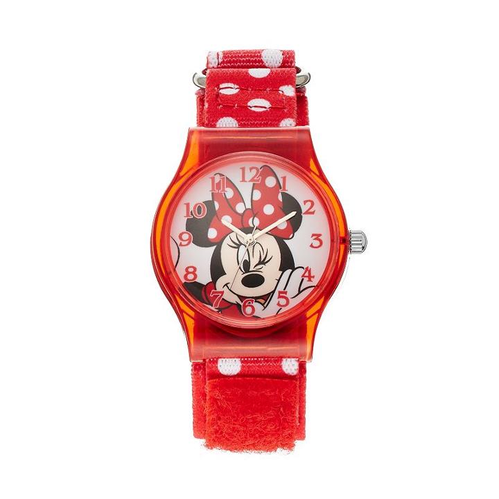 Disney's Minnie Mouse Girls' Watch, Red