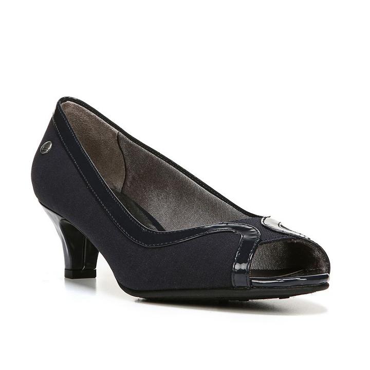 Lifestride Lanessa Women's Dress Heels, Size: Medium (7), Blue