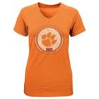 Girls 7-16 Clemson Tigers Team Medallion Tee, Size: Xl(16), Multicolor