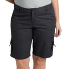 Plus Size Dickies Relaxed Cargo Shorts, Women's, Size: 16 W, Black