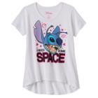 Disney's Stitch Girls 7-16 I Need Some Space Graphic Tee, Girl's, Size: Large, White