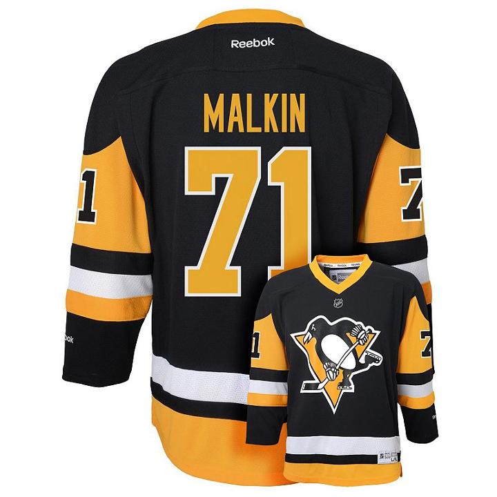 Boys 8-20 Reebok Pittsburgh Penguins Evgeni Malkin Nhl Replica Jersey, Boy's, Size: S-m, Black