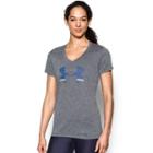 Women's Under Armour Tech Twist Short Sleeve Graphic Tee, Size: Xl, Blue (navy)