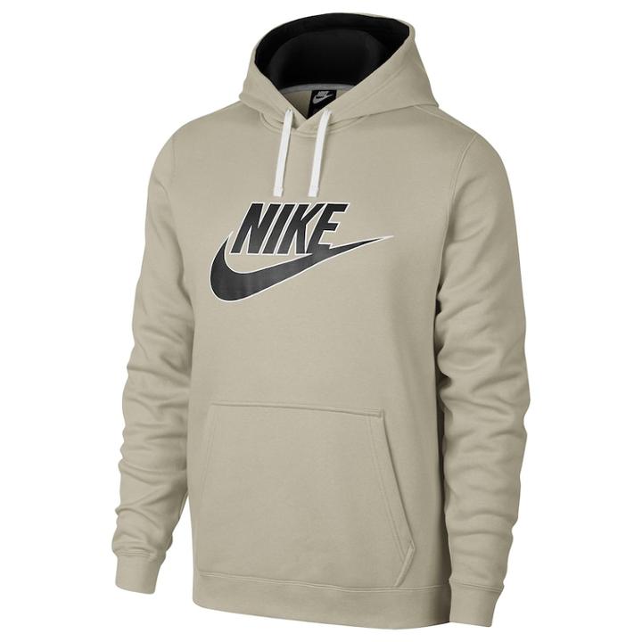 Men's Nike Fleece Pull-over Hoodie, Size: Xl, Red/coppr (rust/coppr)