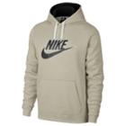 Men's Nike Fleece Pull-over Hoodie, Size: Xl, Red/coppr (rust/coppr)
