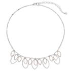 Lc Lauren Conrad Two Tone Marquise Necklace, Women's, Multicolor