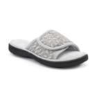 Women's Totes Selena Sport Mesh Slide Slippers, Size: Large, Grey