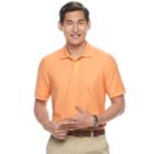 Men's Croft & Barrow&reg; Pique Performance Polo, Size: Xxl, Brt Orange