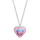 Shopkins Kids' Cupcake Chic Heart Locket Necklace, Women's, Size: 18, Multicolor