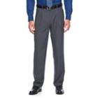 Men's Croft & Barrow&reg; True Comfort Classic-fit Opticool Pleated Dress Pants, Size: 40x30, Med Grey