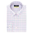 Men's Chaps Slim-fit Stretch Collar Dress Shirt, Size: 18.5 34/5b, Med Pink