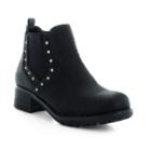 Electric Karma Niko Women's Ankle Boots, Girl's, Size: 7.5, Black
