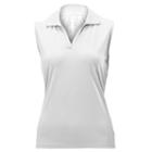 Plus Size Nancy Lopez Luster Sleeveless Golf Polo, Women's, Size: 3xl, White