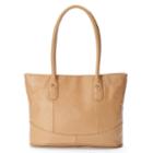 Amerileather Casual Leather Tote, Women's, Lt Brown