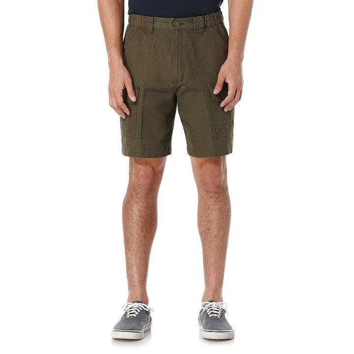 Big & Tall Savane Classic-fit Easy-care Canvas Hiking Shorts, Men's, Size: 44, Green Oth