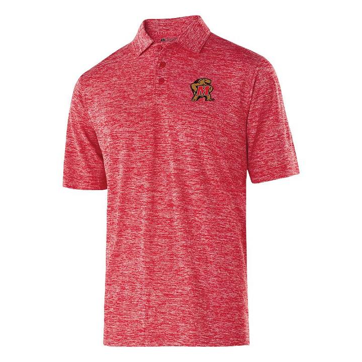 Men's Maryland Terrapins Electrify Performance Polo, Size: Xl, Med Red