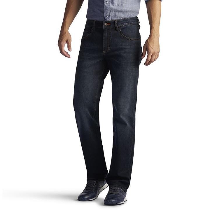 Men's Lee Extreme Motion Jeans, Size: 32x36, Dark Blue
