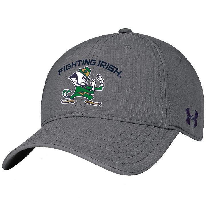 Adult Under Armour Notre Dame Fighting Irish Renegade Stretch-fit Cap, Size: S/m, Multicolor