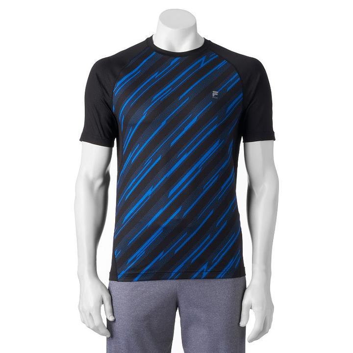 Big & Tall Fila Sport&reg; Abstract Training Top, Men's, Size: 3xl Tall, Oxford