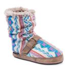 Women's Muk Luks Jenna Knit Slippers, Size: Xl, Multi