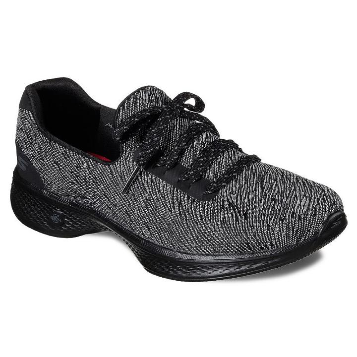 Skechers Gowalk 4 All Day Comfort Women's Shoes, Size: 5.5, Dark Grey