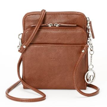 La Diva Tall Crossbody Bag, Women's, Brown