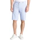 Men's Izod Classic-fit Seersucker Flat-front Shorts, Size: 40, Blue (navy)
