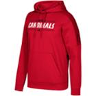 Men's Adidas Louisville Cardinals Team Issue Climawarm Hoodie, Size: Large, Red