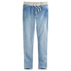 Girls 7-16 & Plus Size So&reg; Ribbed Waist Jeggings, Girl's, Size: 18 1/2, Light Blue