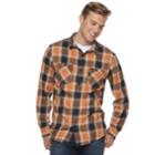Men's Urban Pipeline&reg; Button-down Shirt, Size: Medium, Drk Orange