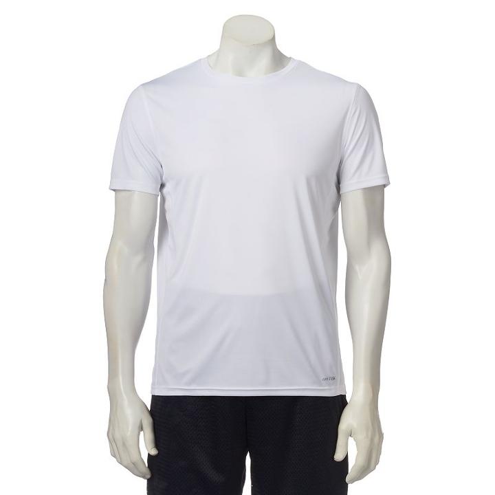 Men's Tek Gear&reg; Core Performance Drytek Tee, Size: Xxl, White