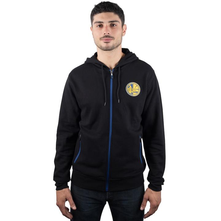 Men's Golden State Warriors Triple Dub Hoodie, Size: Medium, Black