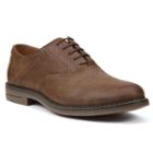 Izod Saddle Men's Perforated Oxford Shoes, Size: Medium (10), Brown