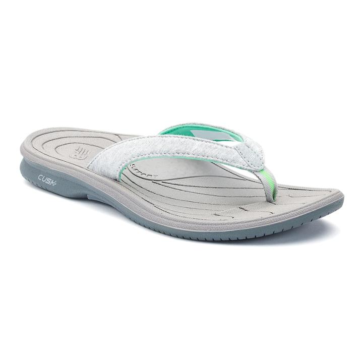 New Balance Cush+ Heathered Women's Sandals, Size: Medium (10), Light Grey
