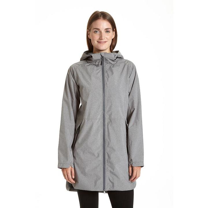Women's Champion Hooded Jacket, Size: Xl, Grey