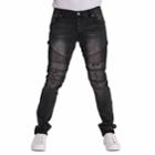 Men's True Luck Judge Moto Slim-fit Jeans, Size: 42x32, Grey (charcoal)