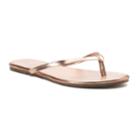 Lc Lauren Conrad Pixii Women's Flip Flops, Size: 9, Pink