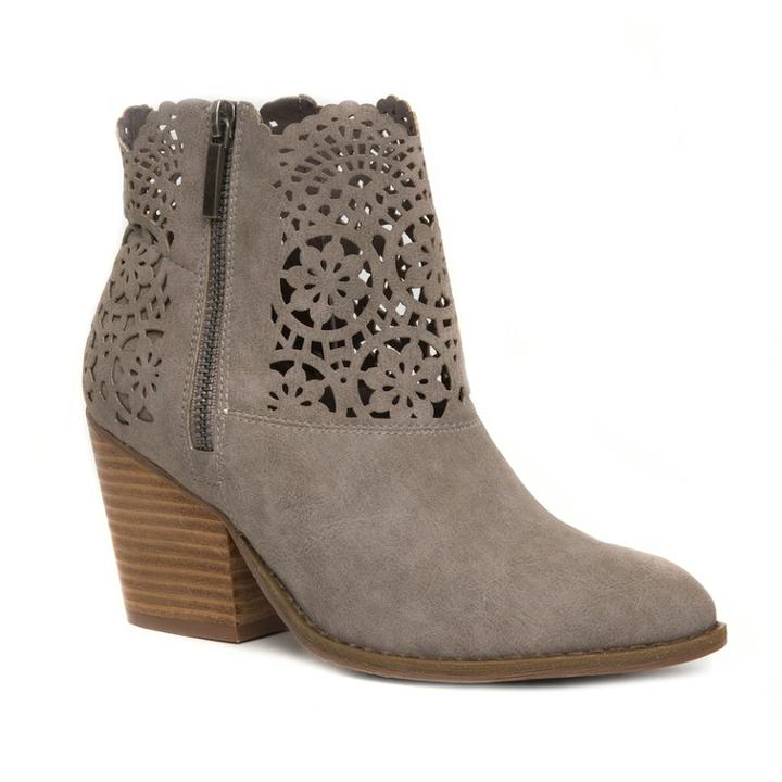 Rampage Unity Women's Ankle Boots, Size: Medium (9.5), Beig/green (beig/khaki)