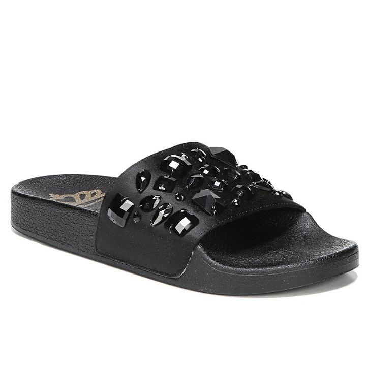 Fergalicious Melinda Women's Slide Sandals, Size: 9, Oxford