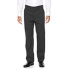 Men's Croft & Barrow&reg; Relaxed-fit Easy-care Stretch Flat-front Casual Pants, Size: 34x30, Black
