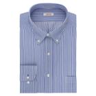 Big & Tall Izod Performax Wrinkle-free Button-down Collar Dress Shirt, Men's, Size: 19 34/5b, Med Blue