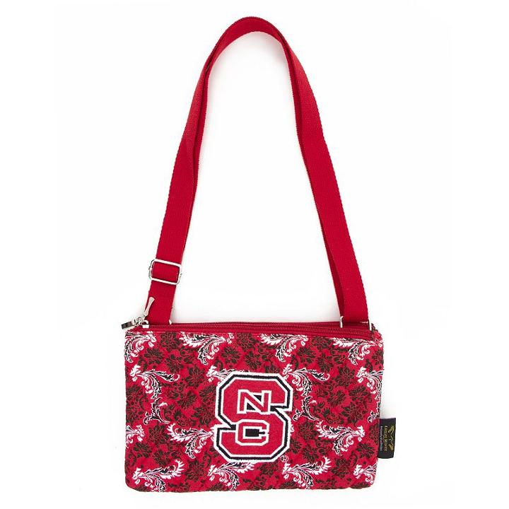 North Carolina State Wolfpack Bloom Crossbody Bag, Women's, Multicolor