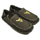 Men's West Virginia Mountaineers Cazulle Canvas Loafers, Size: 8, Grey
