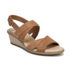 Dr. Scholl's Grace Women's Wedge Sandals, Size: Medium (9.5), Brown