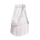 Badger Basket Majesty Bassinet, White
