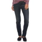 Women's Sonoma Goods For Life&trade; Faded Curvy Straight-leg Jeans, Size: 12 Short, Dark Blue