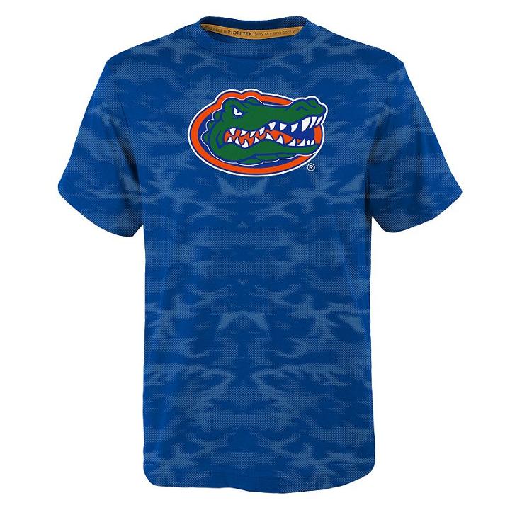 Boys 4-7 Florida Gators Vector Dri-tek Tee, Size: M 5-6, Blue Other