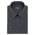 Men's Van Heusen Flex Collar Extra-slim Dress Shirt, Size: 17.5-32/33, Grey (charcoal)