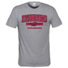 Men's Arkansas Razorbacks Operator Tee, Size: Medium, Med Grey